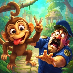 Ikon Misi Satwa Liar: Safari Kebun