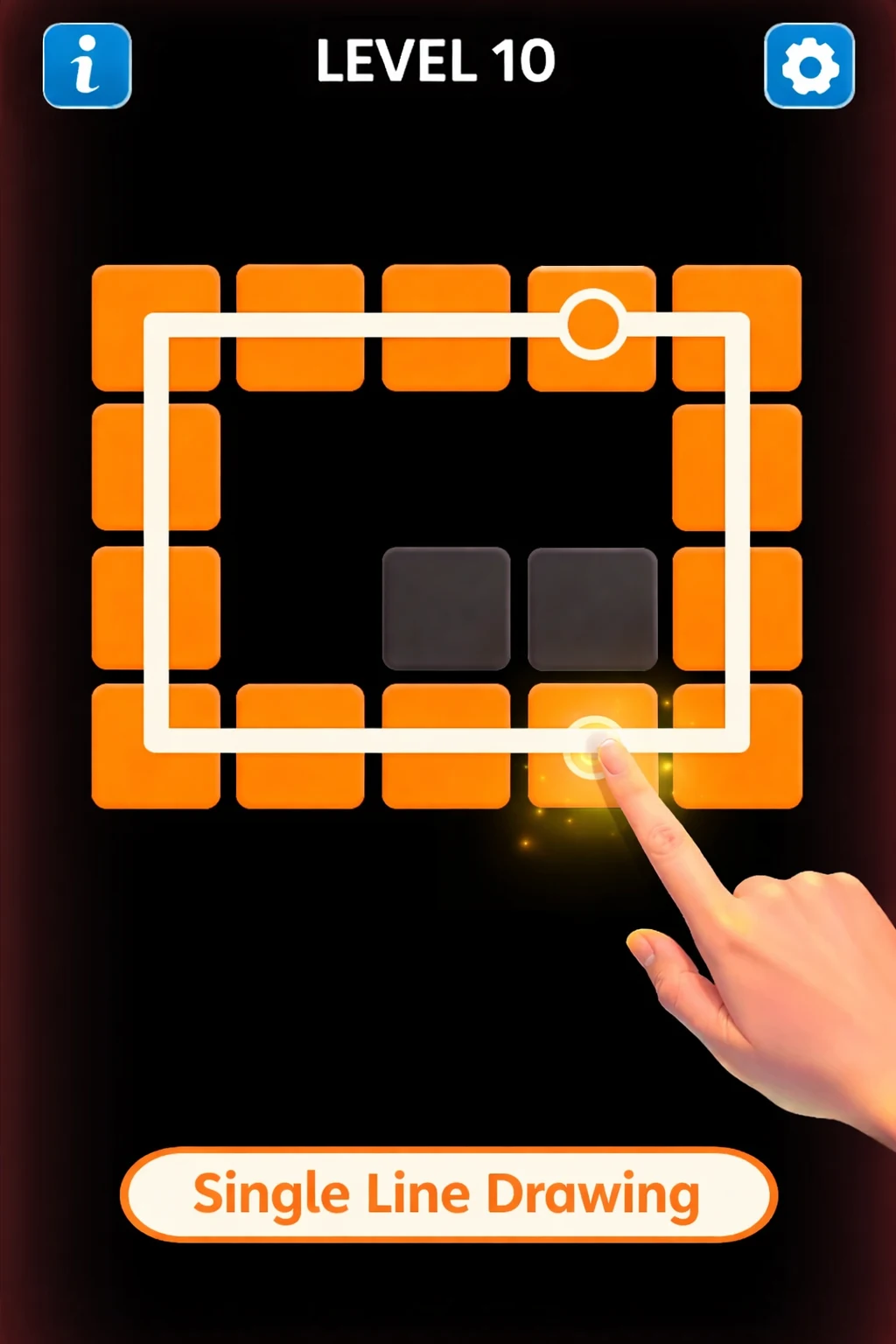 Line Draw Puzzle: Magic Path screenshot